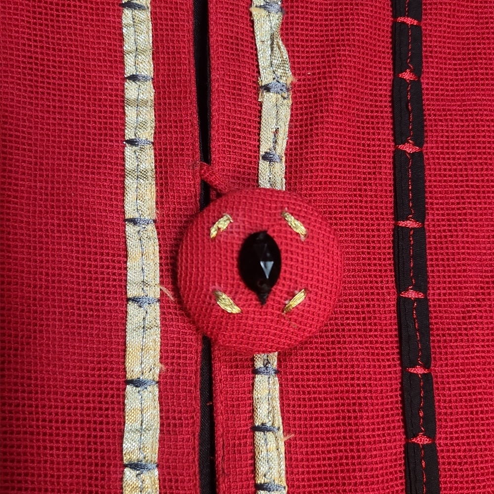 Choices Red Striped Jacket - Picture 2 of 4